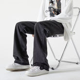 Men Jeans Hiphop Baggy Straight Trousers